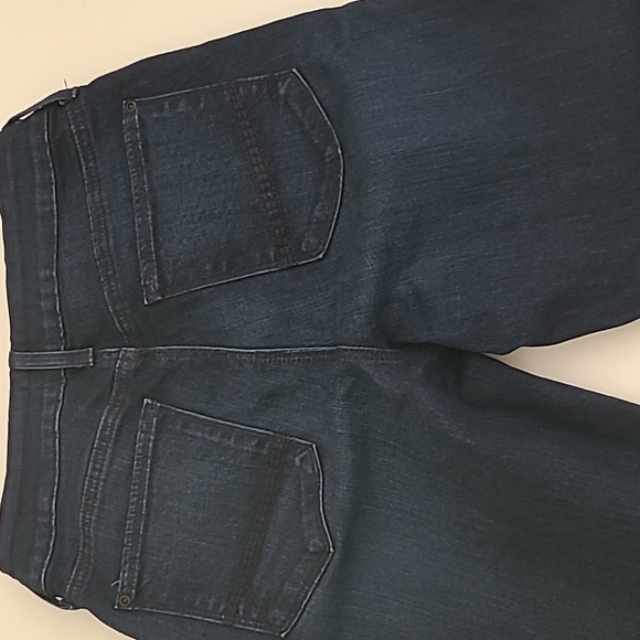 NYDJ Dark Indigo Straight Leg Jeans EUC - Picture 8 of 16